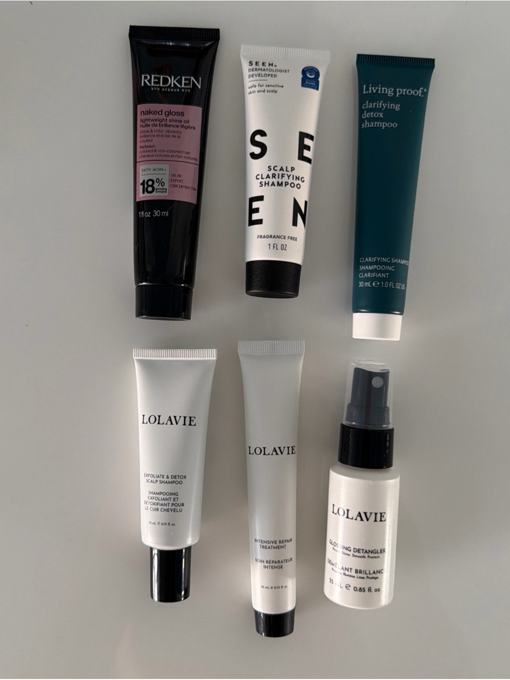 Hair travel minis 6 PC
Lolavie|Redken|Seen|Living proof Bundle Lot